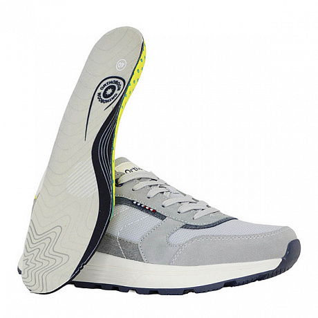 Кроссовки ортопедические Ортобум мужские 37247-17 серые. Изображение 5 из 6